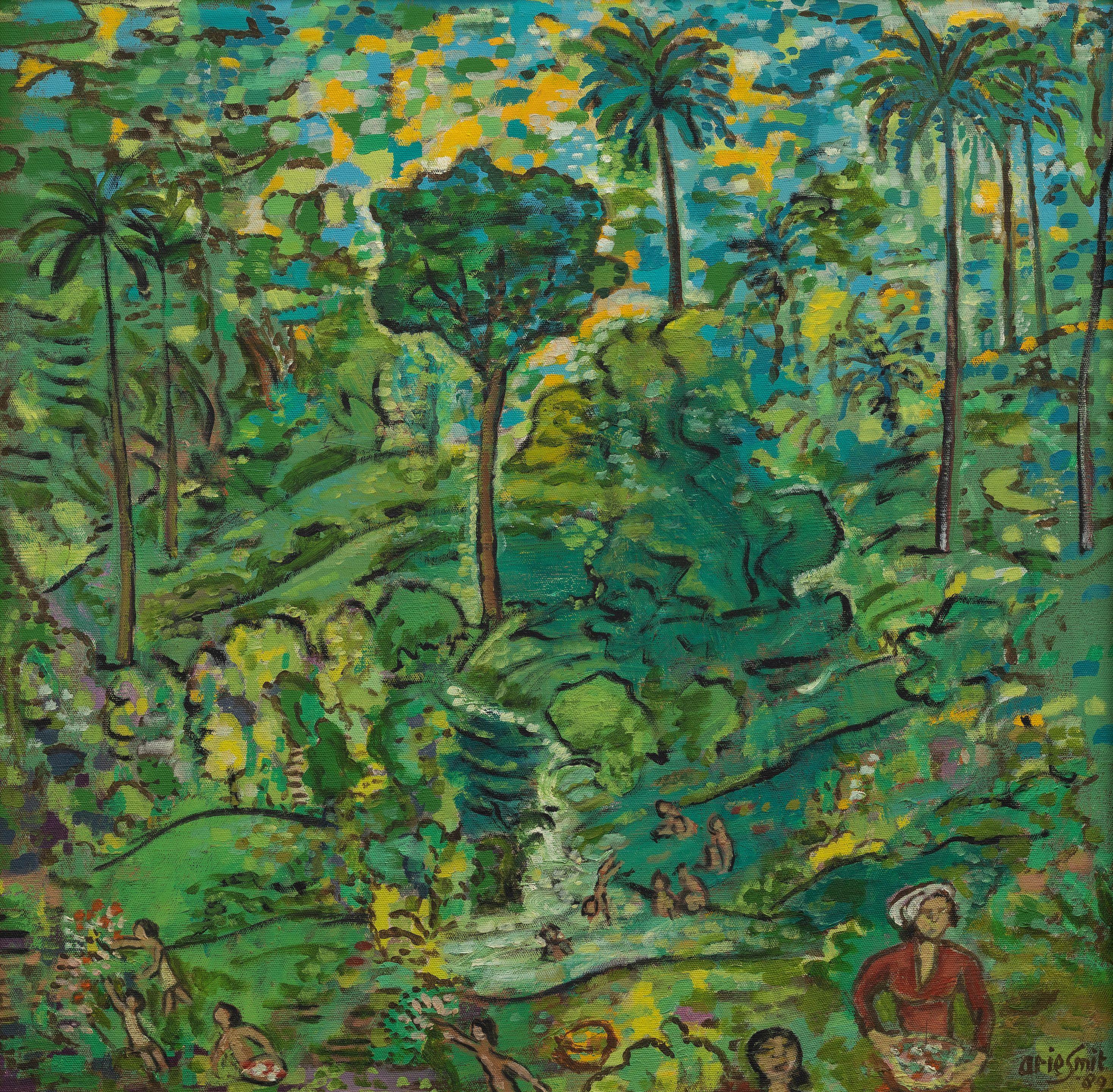 Arie Smit - Children Playing