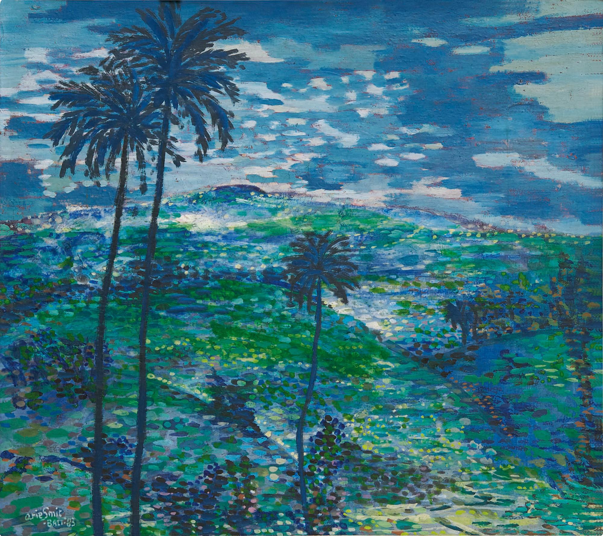 Arie Smit - Green Landscape In Bali
