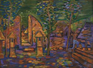 Arie Smit - Resting On The Bale (Pura Ungu)