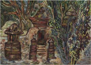 Arie Smit - Temple In A Forest