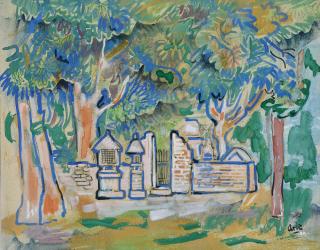 Arie Smit - Temple In The Clearing, C. 1970S