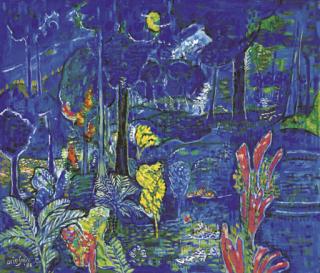 Arie Smit - Tropical landscape