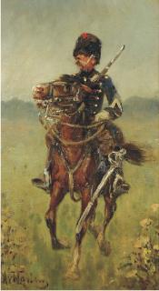 Arie Van Hattem - A sergeant of the 3rd Hussars