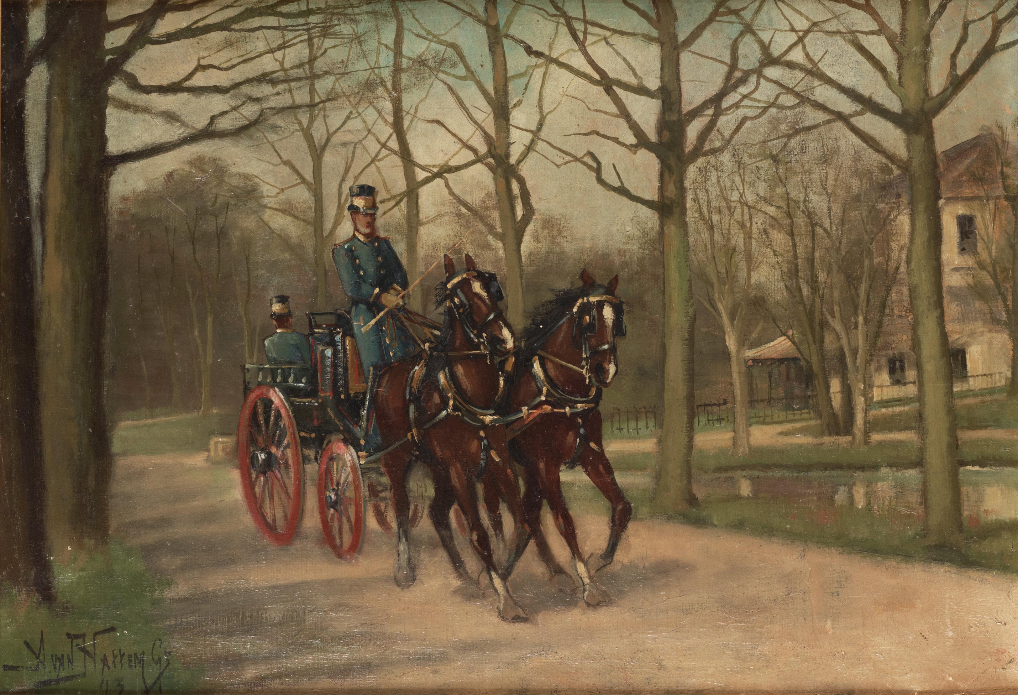 Arie van Hattem - The hussars