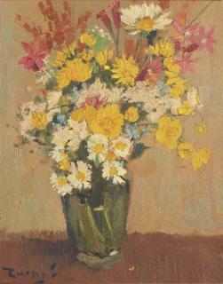 Arie Zwart - A bright summer bouquet