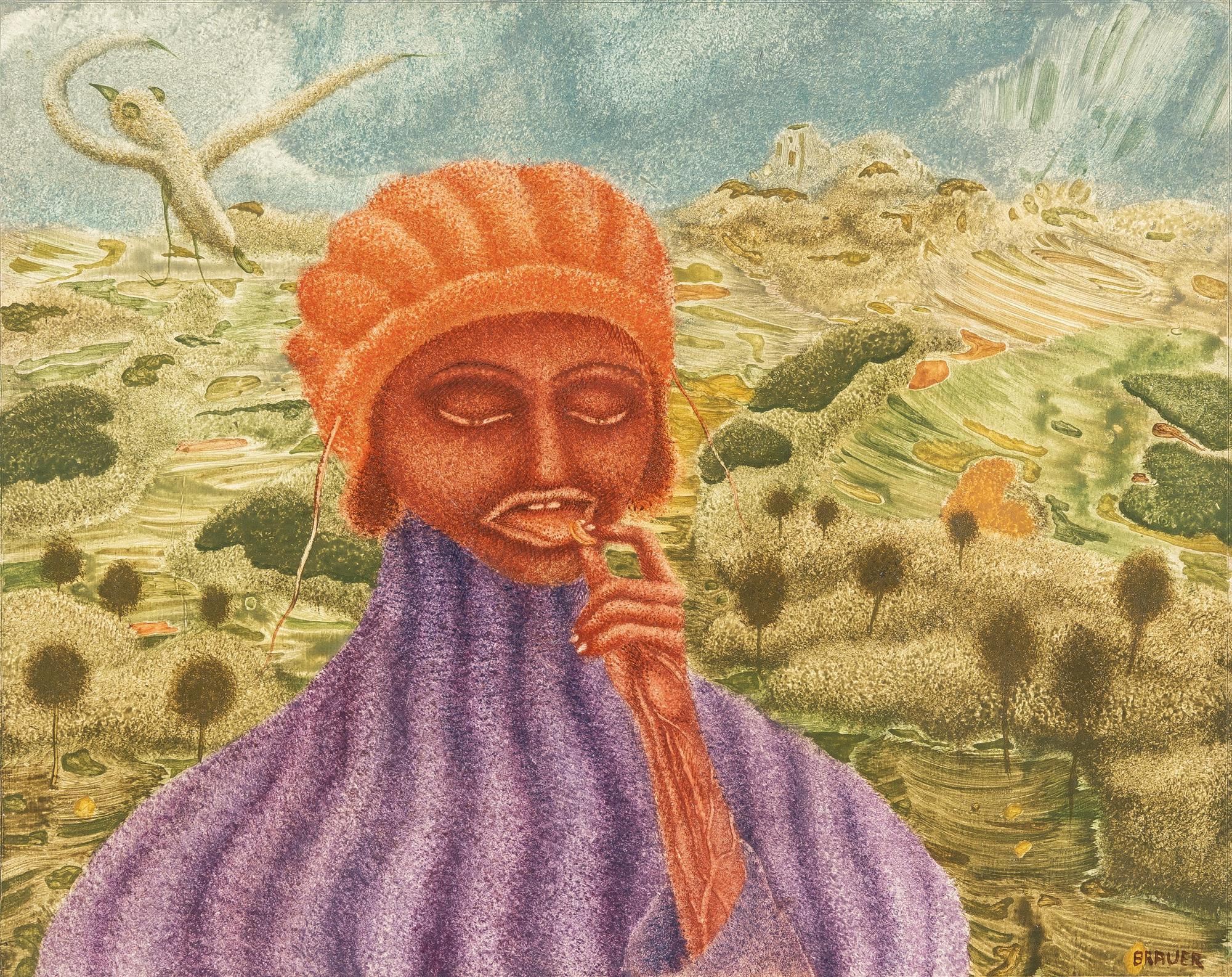 Arik Brauer - „Pillenschlucker“