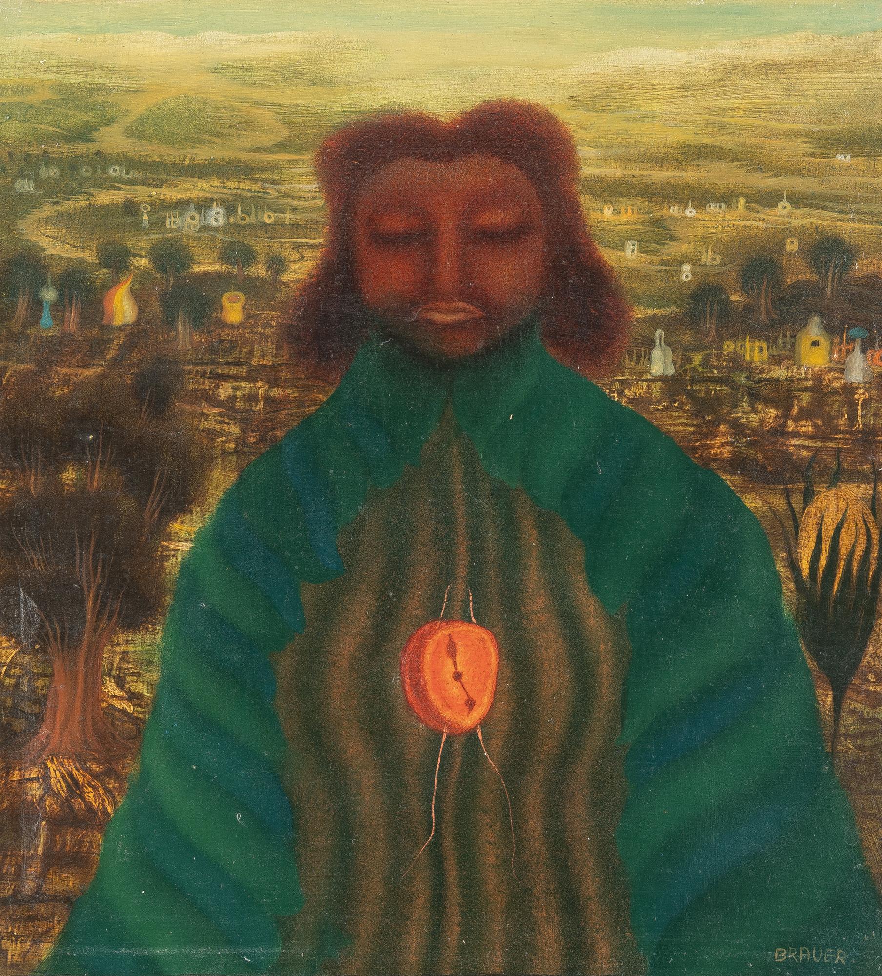 Arik Brauer - „Verträumerin“