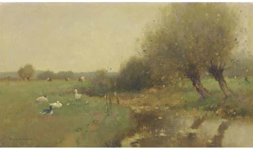 Aris Knikker - An autumnal polder landscape