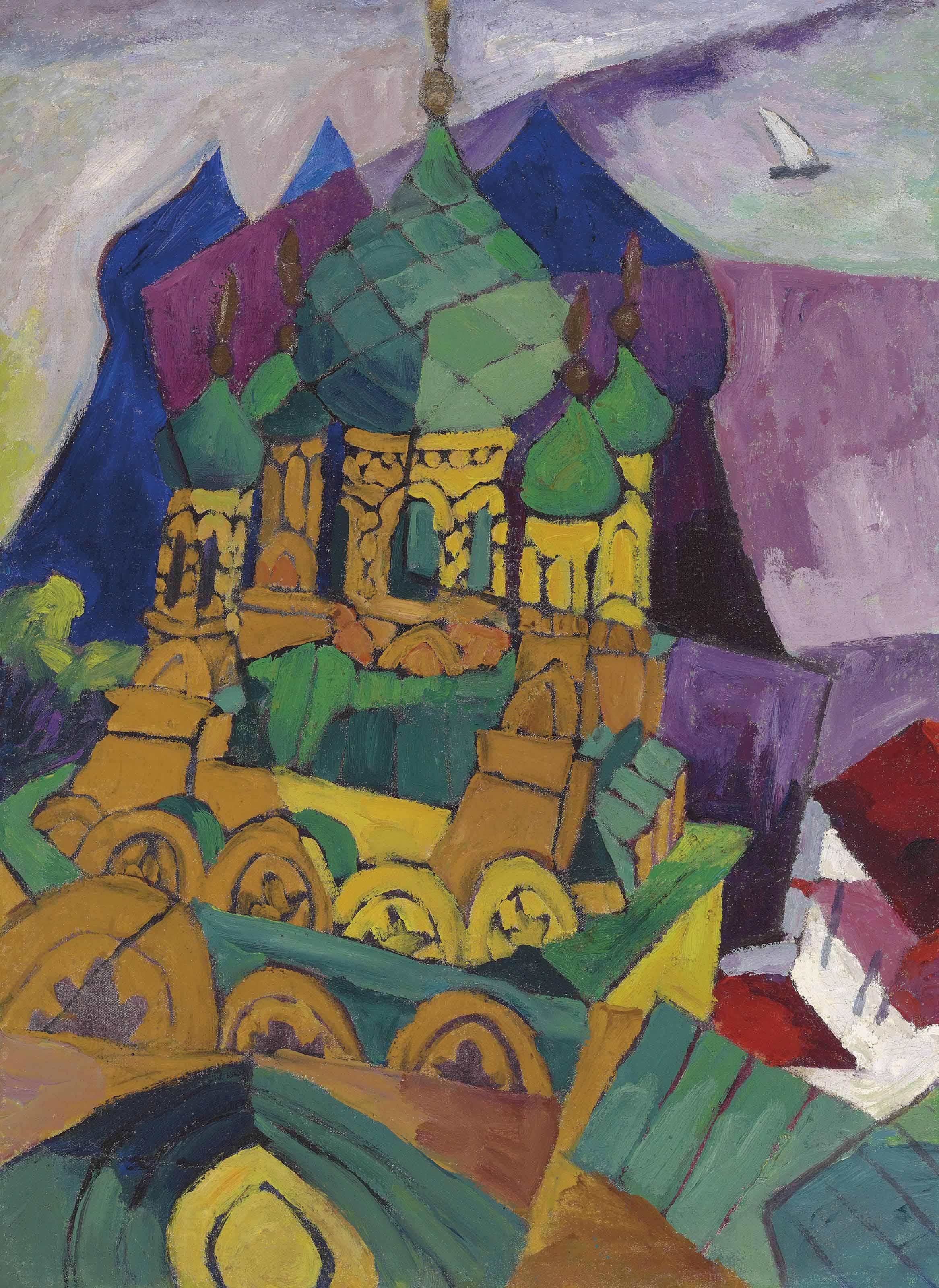 Aristarkh Lentulov - Church In Alupka