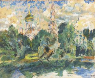 Aristarkh Vasilevich Lentulov - Novodevichy Monastery