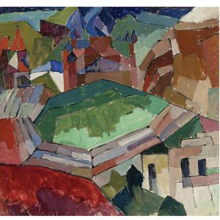 Aristarkh Vasilevich Lentulov - Town In Southern Russia