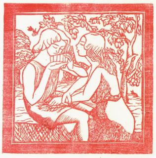 Aristide Maillol - 9 Bll. Illustrationen zu \'Les Pastorales de Longus ou Daphnis et Chloé\'