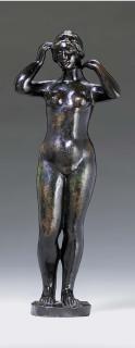Aristide Maillol - Baigneuse debout se coiffant