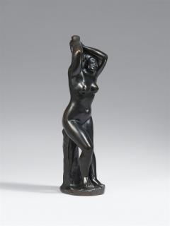 Aristide Maillol - Baigneuse se coiffant (Femme les deux mains aux cheveux)