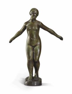 Aristide Maillol - Debout Les Bras Écartés