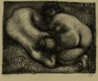 Aristide Maillol - Deux femmes dans l\'herbe