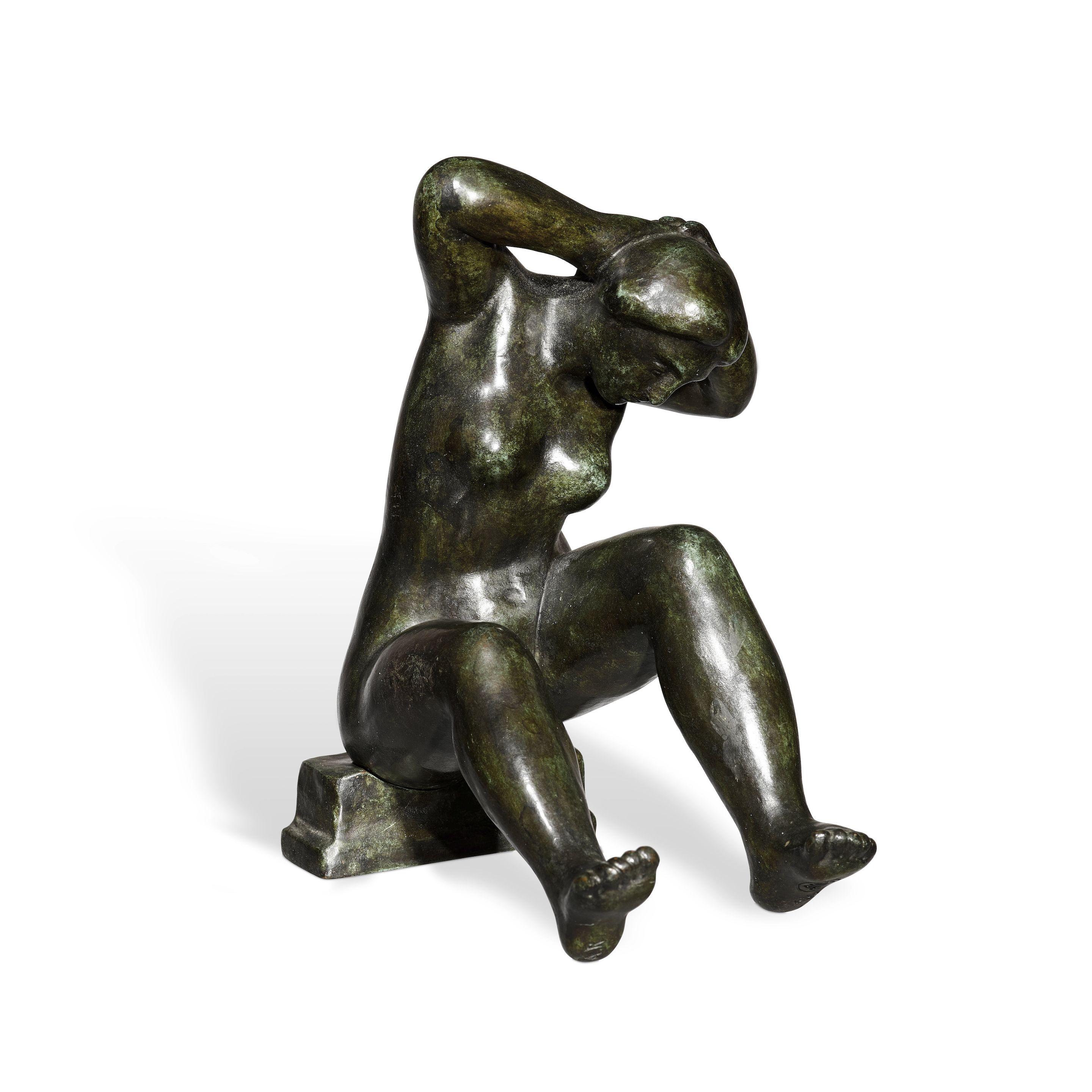 Aristide Maillol - Dina, socle mobile