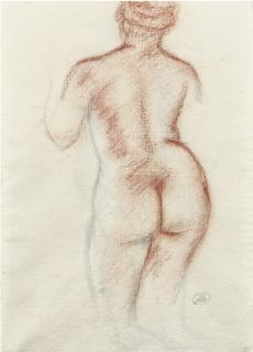 Aristide Maillol - Dos De Jeune Femme (Recto); Dos De Jeune Femme (Verso)
