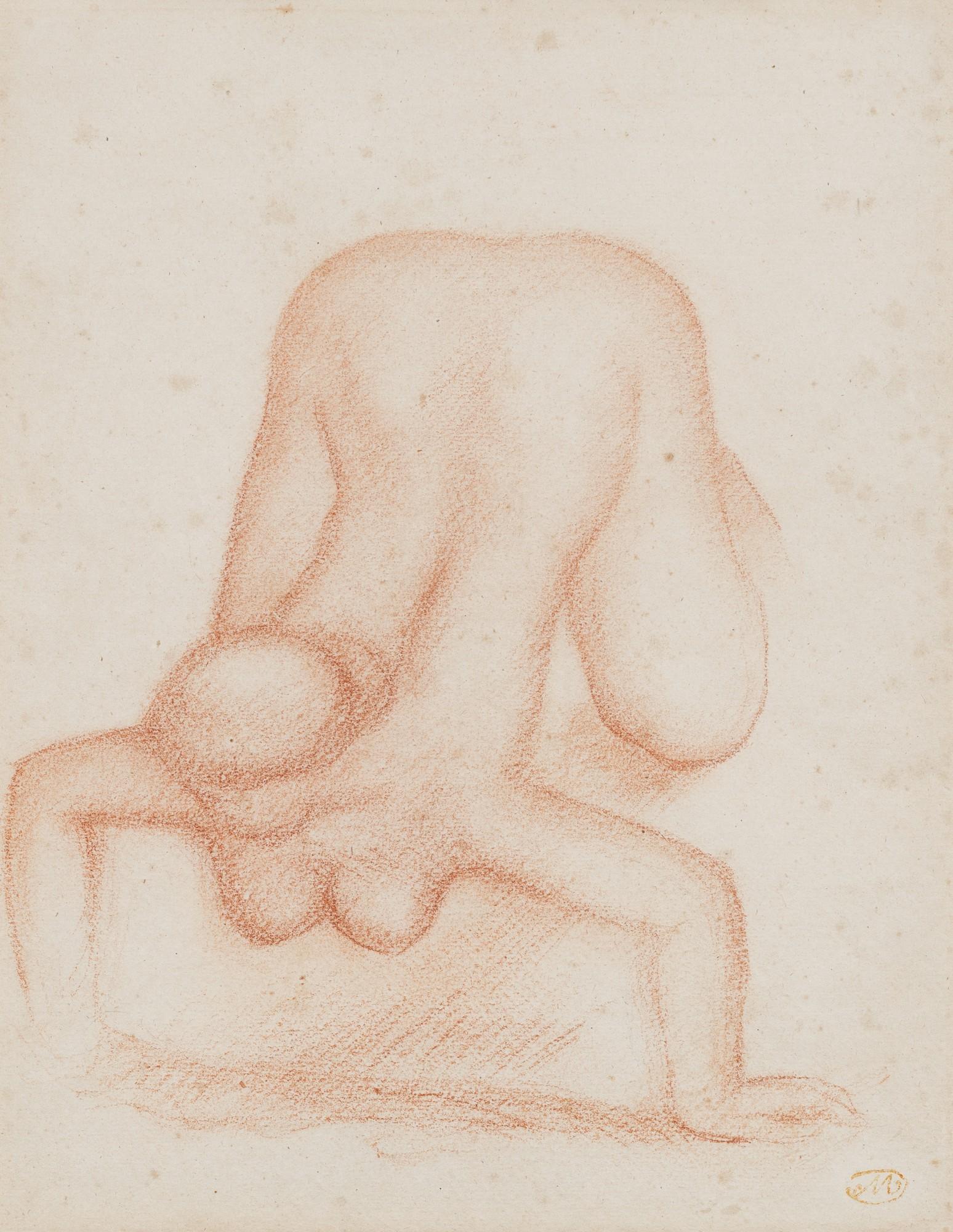 Aristide Maillol - Femme accroupie, étude