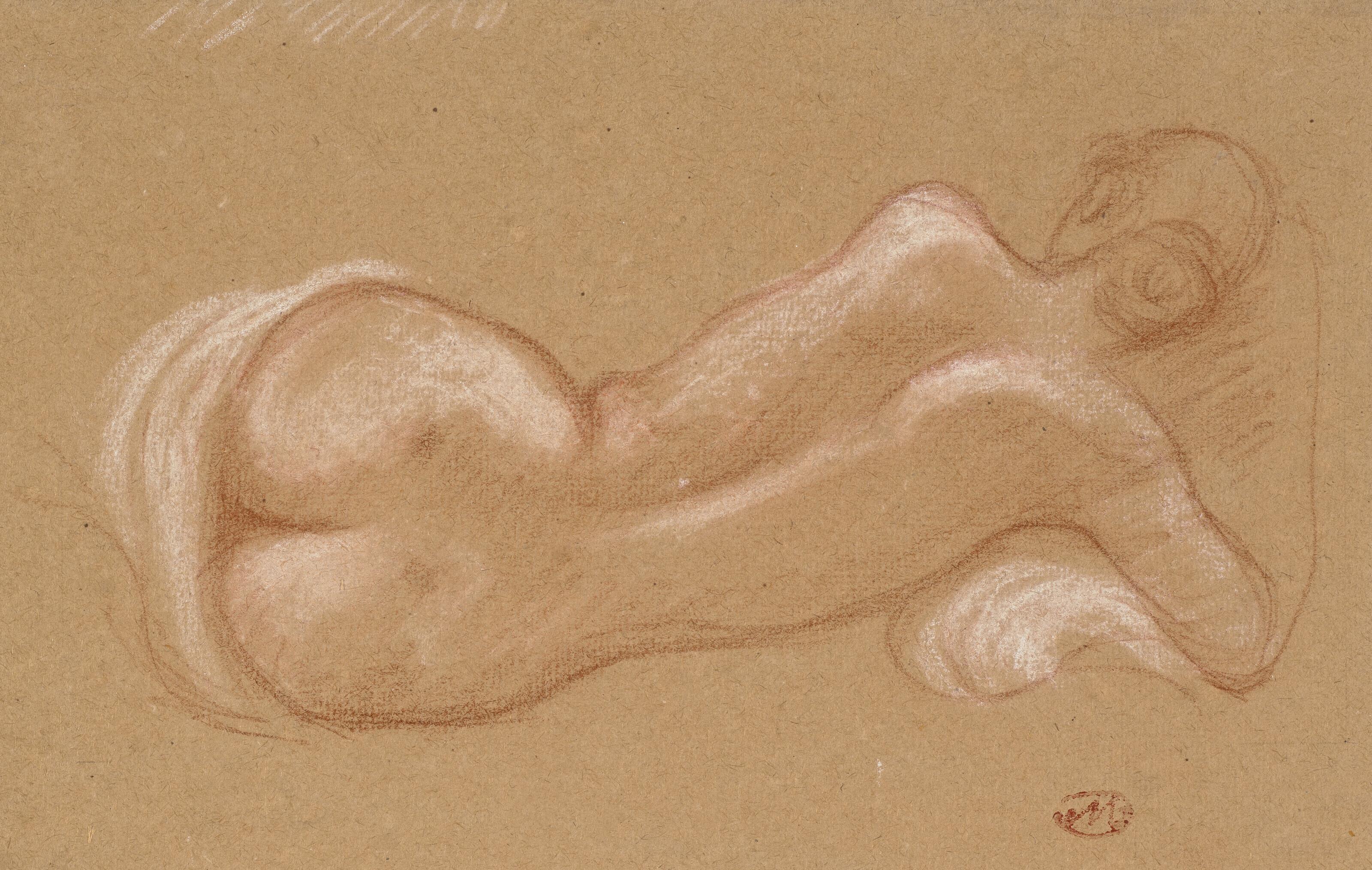 Aristide Maillol - Femme nue allongée