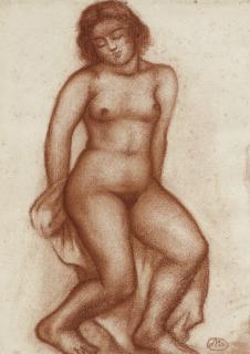 Aristide Maillol - Femme Nue Assise