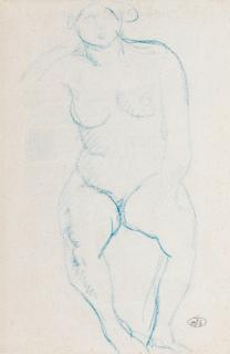 Aristide Maillol - Femme Nue Assise
