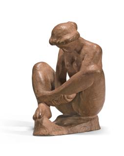 Aristide Maillol - Jeune Femme Assise Se Tenant Le Pied