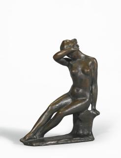 Aristide Maillol - Jeune Fille Assise, Se Voilant Les Yeux