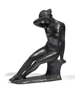 Aristide Maillol - Jeune fille se voilant les yeux