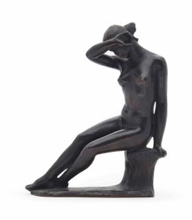 Aristide Maillol - Jeune fille se voilant les yeux