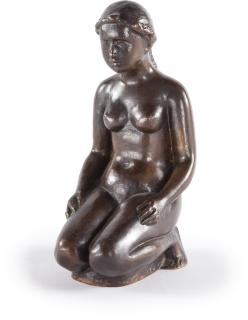 Aristide Maillol - La Jeune fille agenouillée.