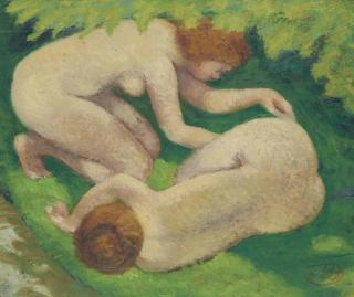 Aristide Maillol - Les deux baigneuses