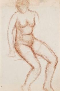 Aristide Maillol - Nu assise