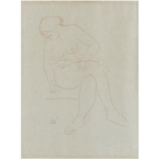 Aristide Maillol - Nu De Femme (Dina Assise)