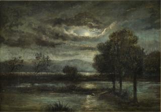 Arkhip Ivancvich Kuindzhi - Landskap i månljus.