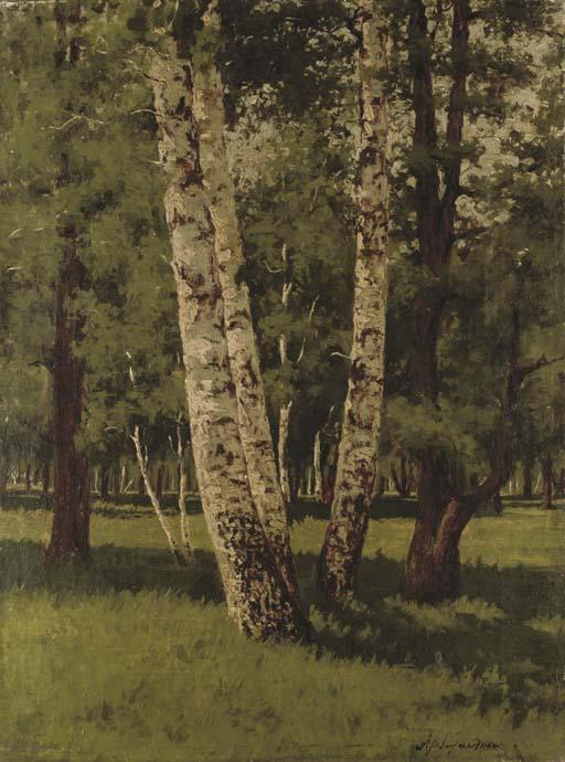 Arkhip Ivanovich Kuindzhi - Birch trees
