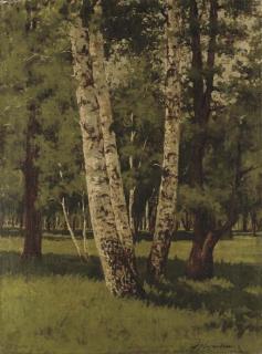 Arkhip Ivanovich Kuindzhi - Birch trees