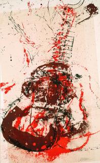 Arman Fernandez - 2 sheets: Accumulations of Violins. Musical Accumulations