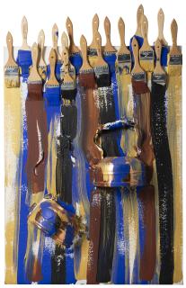 Arman - Brush strokes