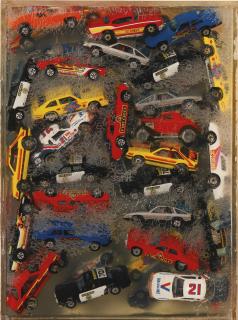 Arman - Car Accumulation (Matchbox Cars)