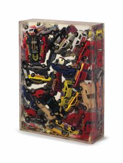 Arman - Car Accumulation (Matchbox Cars)