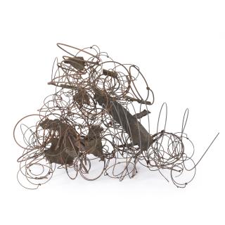 Arman - Coils from The Day After height 15 in. (38.1 cm)