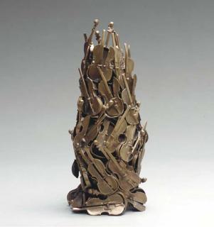 Arman - Counterpoint for Cellos, circa 1984