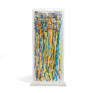 Arman - Harpe de couleurs (Harp of Colors)