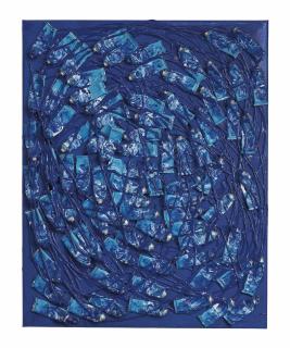 Arman - Monochrome Accumulation no. 3008