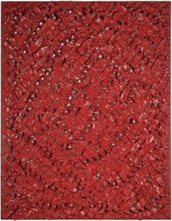 Arman - Monochrome Accumulation No. 8002