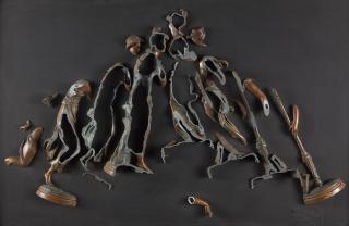 Arman - Ohne Titel (Statue découpée).