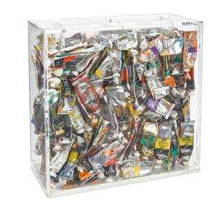 Arman - Poubelle De Tubes De Peinture