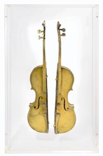 Arman - Split violin (in 2 parts)