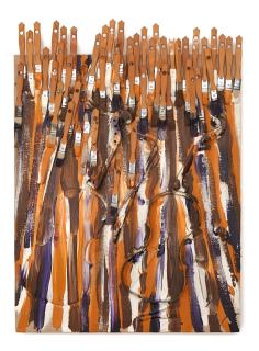 Arman - Untitled (Paint Brushes Accumulation)